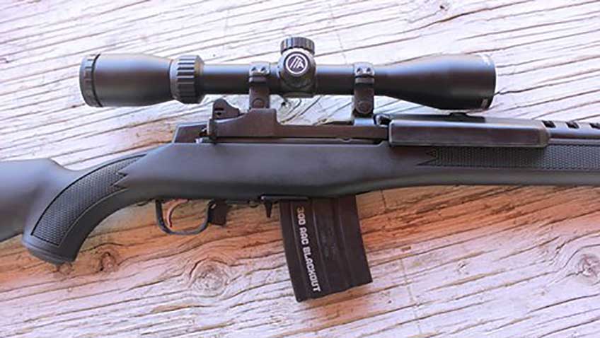 Ruger mini-14 carbine rifle stock gun