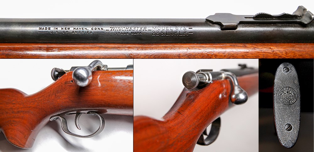 Winchester Model 67 features