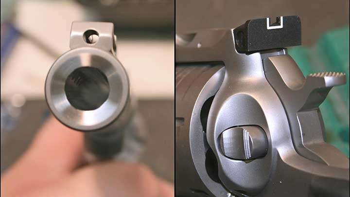 stainless steel barrel hammer sights ruger gunsmithing