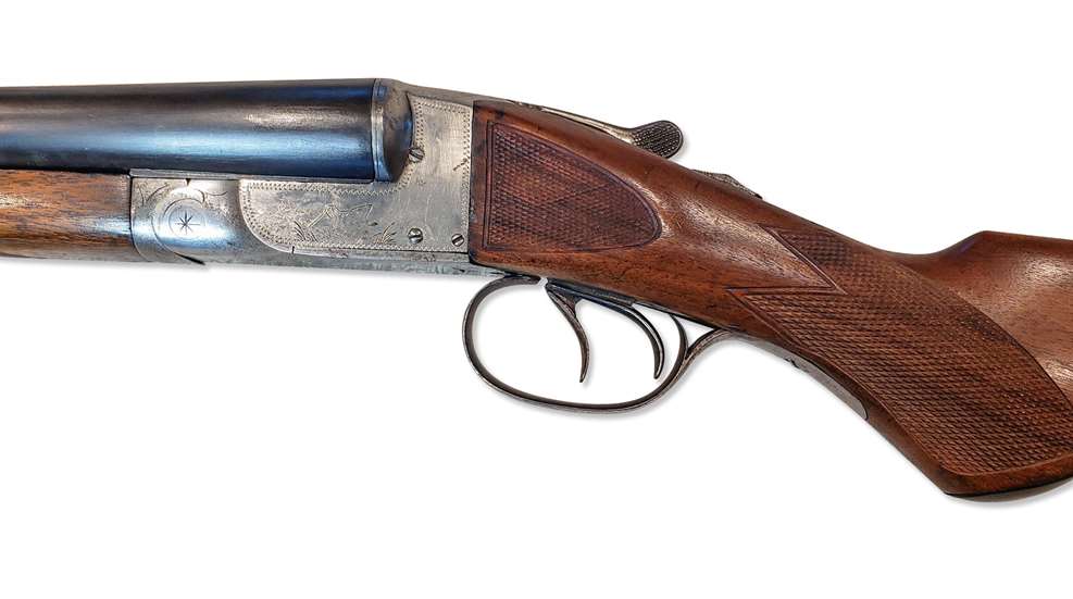 L.C. Smith shotgun