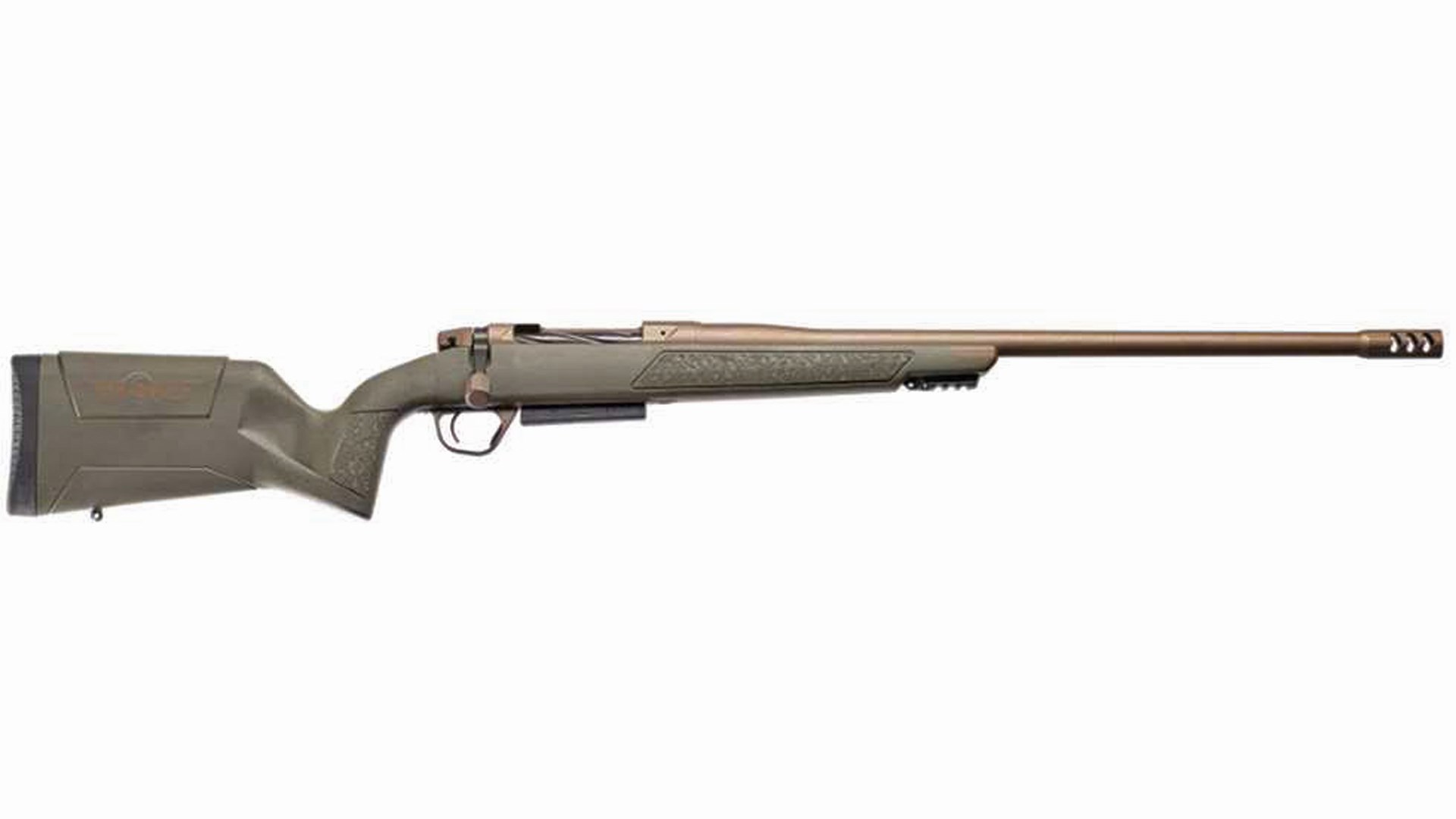 Right side of the Christensen Arms Evoke bolt-action rifle.
