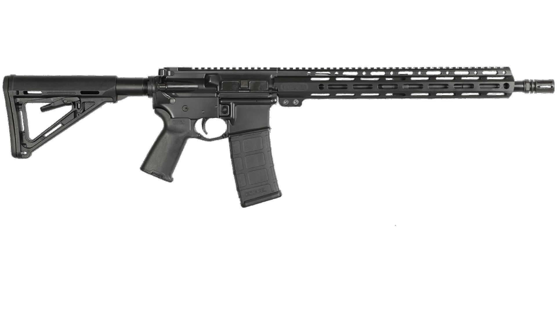 Right side of the Bersa BAR15 rifle chambered in 5.56 NATO or .300 Blackout.
