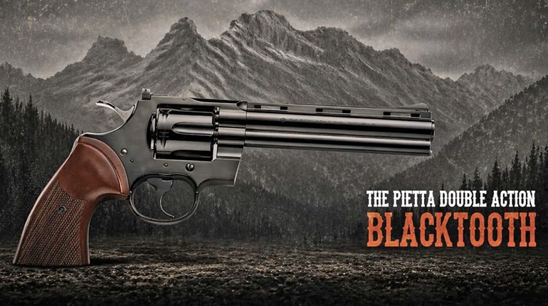 A Retro Python: The Pietta Blacktooth Revolver | An Official Journal Of The NRA