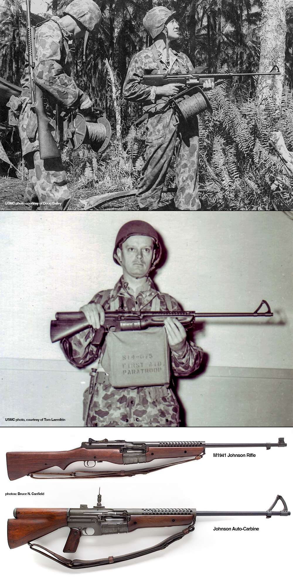 marine with M1941 Johnson Rifle, Torgerson’s Auto-Carbine