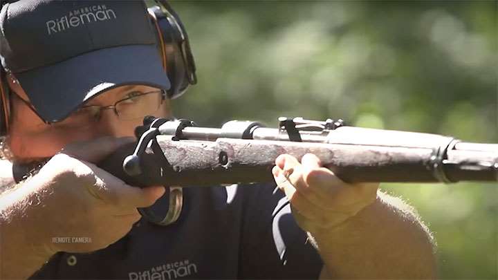 Shooting a Czechoslovakian made Abyssinian Mauser.