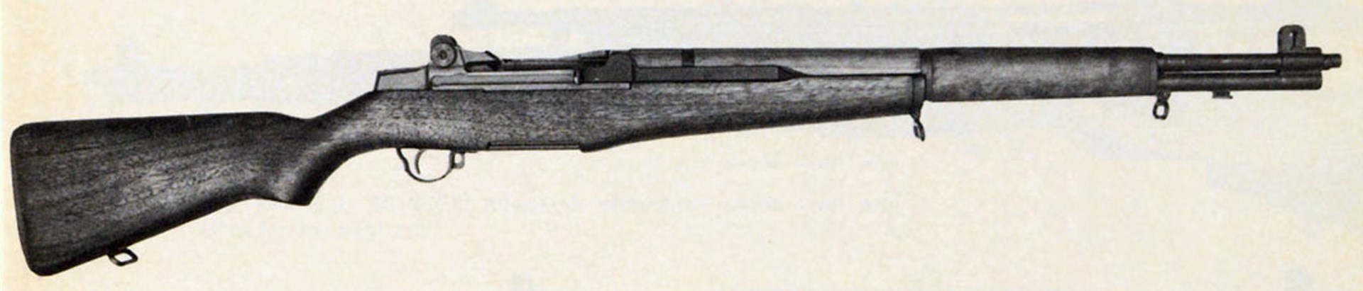 U.S. Rifle Cal. .30 M1, the famed Garand Rifle.
