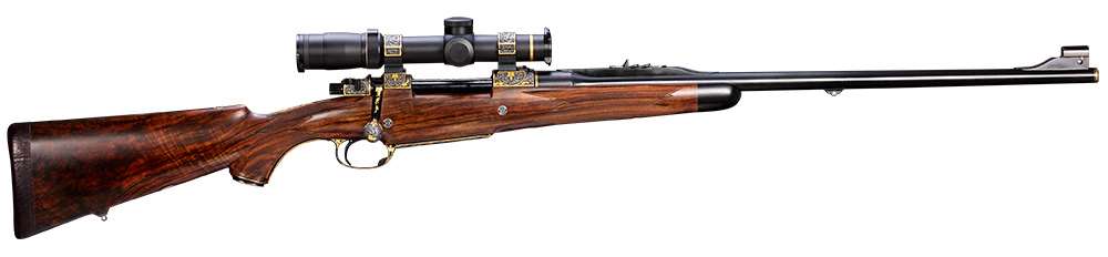 Artisan-level Mauser 98-based sporting rifle