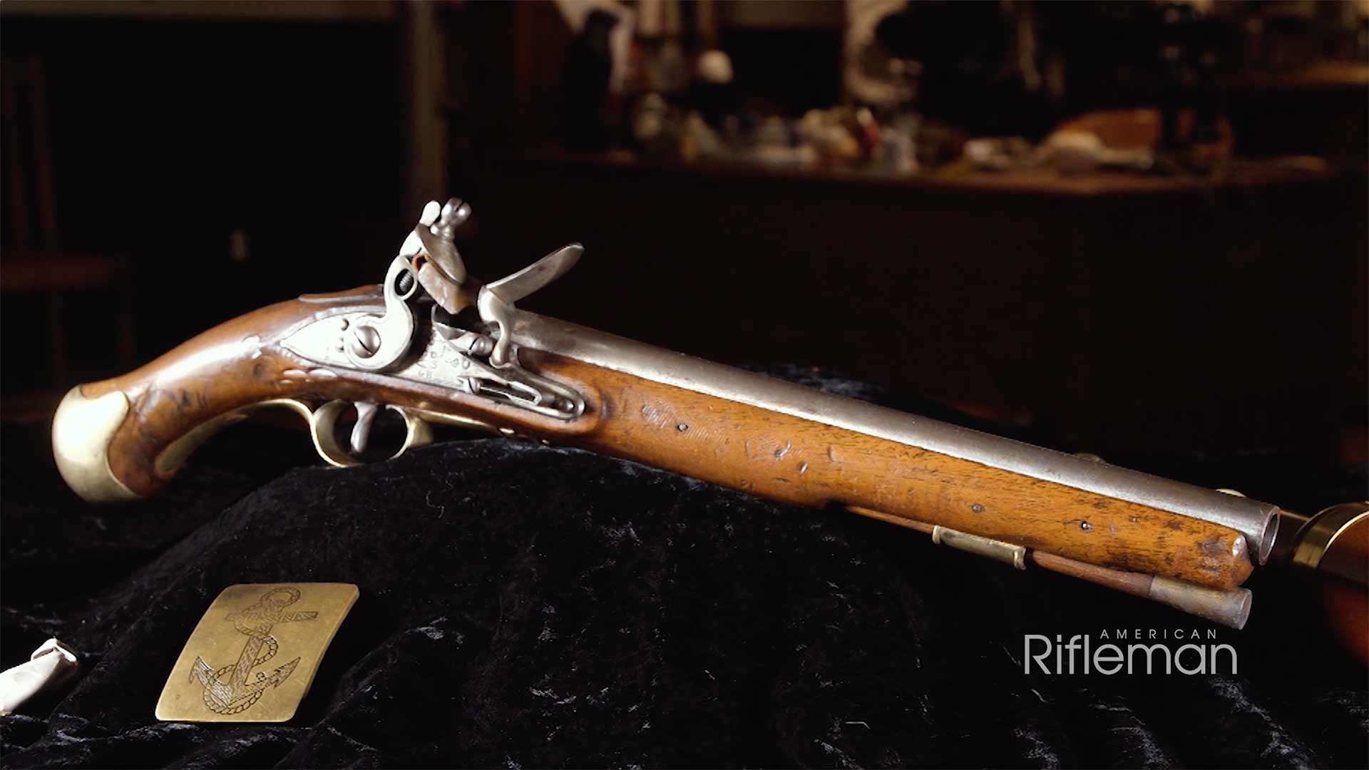 中世のフリント式pistol I Have This Old Gun: British Pattern 1801 Sea Service Pistol | An