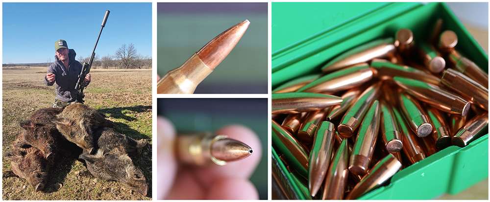 .30-caliber, 200-grain MatchKing X bullet