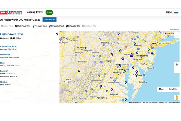 How To Use Our New Coming Events Online Match Directory