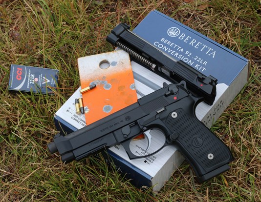 Tested: Beretta 92 .22 Long Rifle Conversion Kit