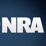NRA Logo On Blue