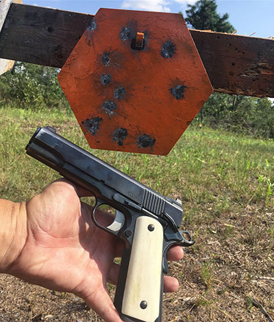full-size M1911 in 9 mm Luger