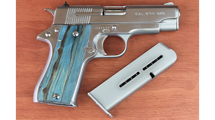 The Star BM handgun after being refinished.