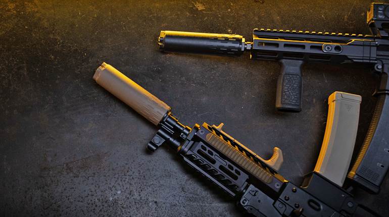 New for 2026: HUXWRX Flow 9k PCC & Flow 9 M Suppressors | An Official Journal Of The NRA