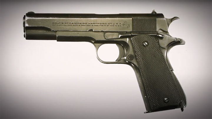 The Model 1927, or S27, Colt M1911A1 licensed copy used by Argentina.