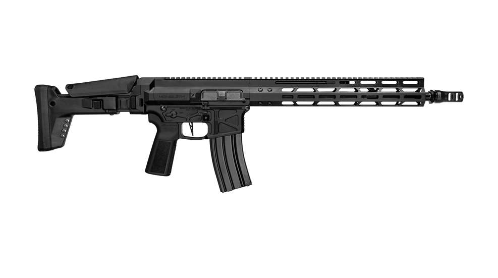 Global Ordnance Monolith Bufferless rifle carbine right-side view black gun