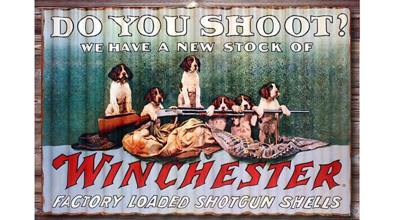 Product Preview: All-Weather Vintage Winchester Signs | An Official Journal Of The NRA