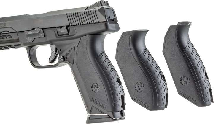 ruger pistol modular frame grips