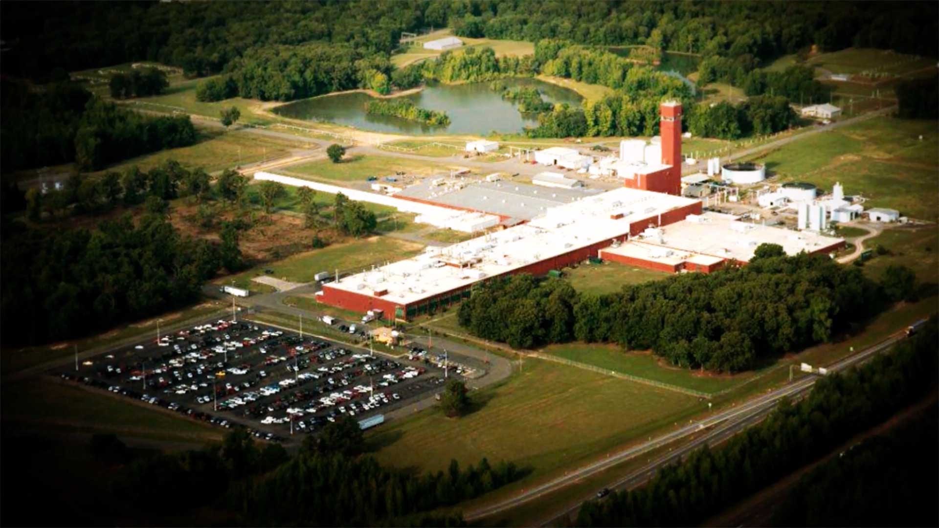Ammunition plant aerial photograph