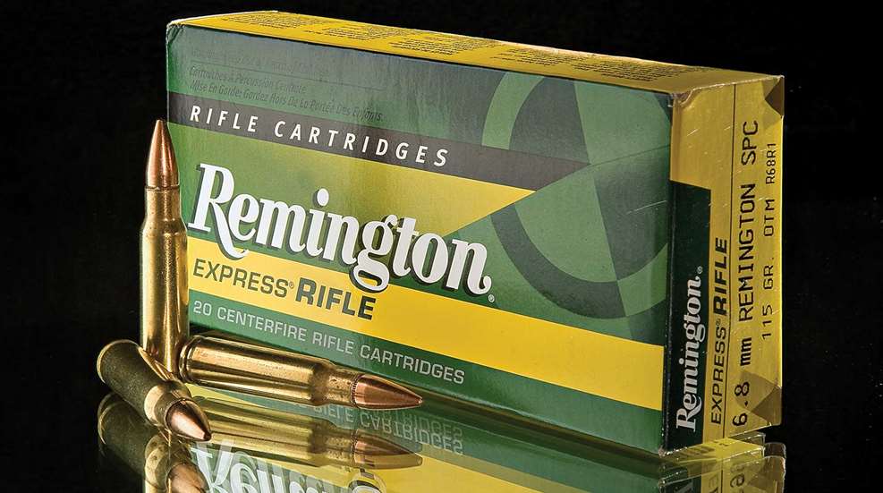 Remington ammunition box ammo rounds brass cartridges rifle