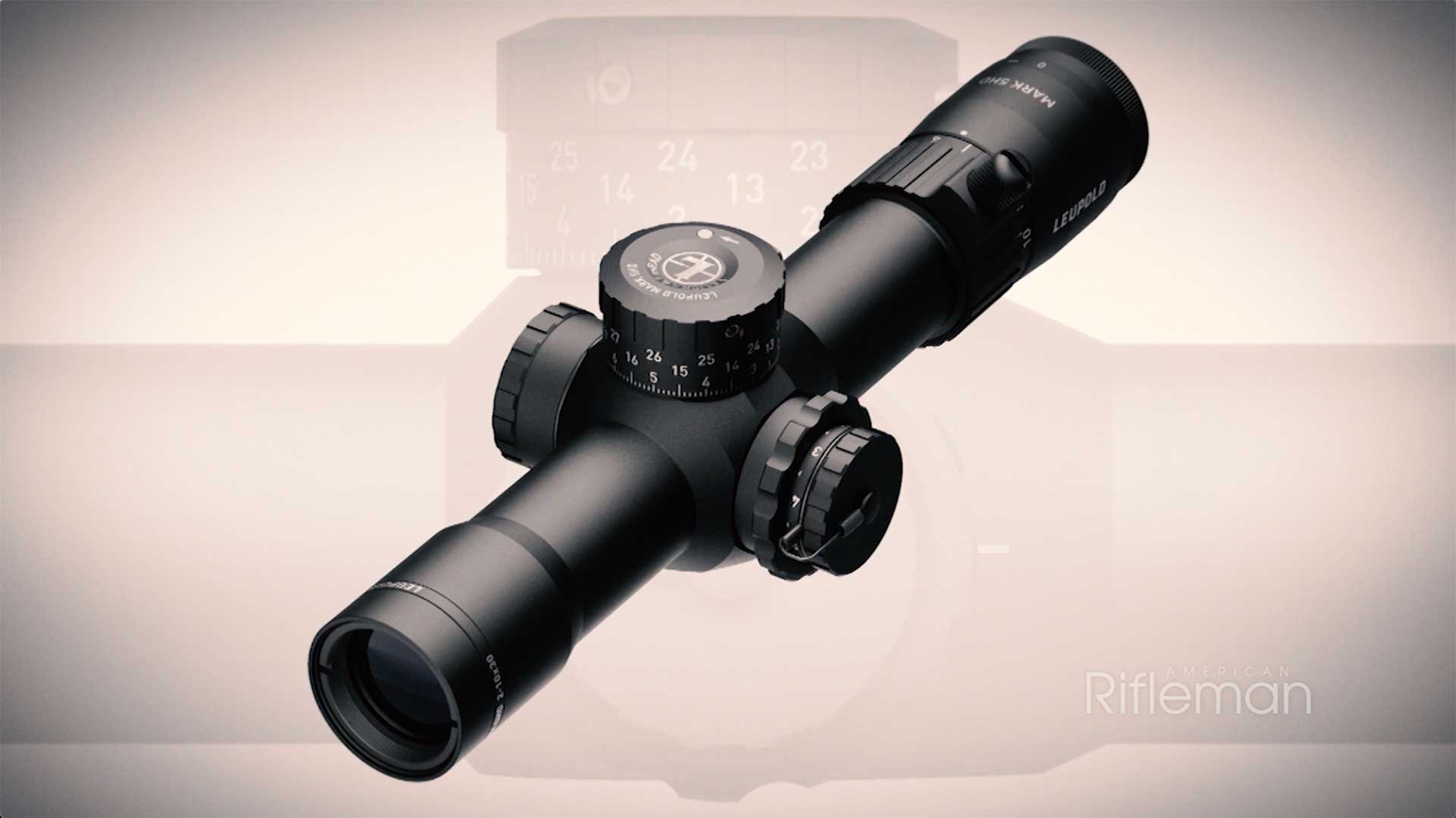 New Leupold Mark 5HD 2-10X 30 mm riflescope.