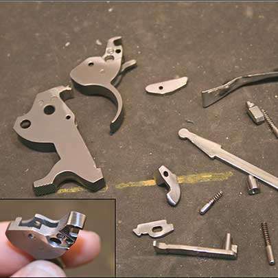 stainless steel ruger trigger redhawk trigger parts fingers