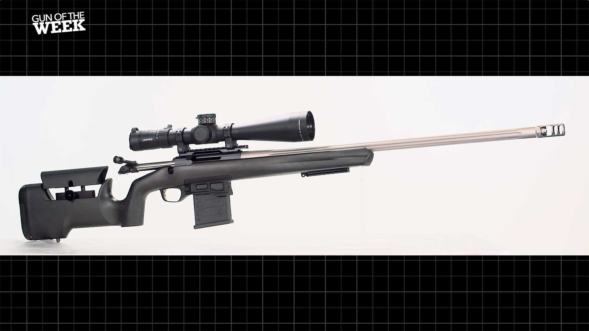 Right side of the Browning X-Bolt Target Max rifle.