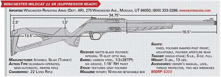 Winchester wildcat 22 sr