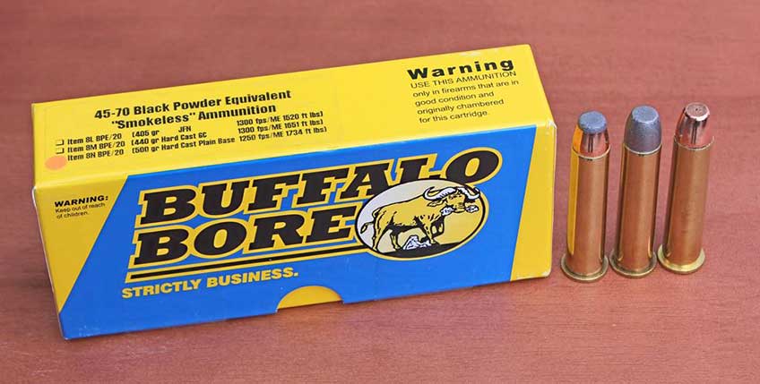 ammunition box buffalo bore bullets