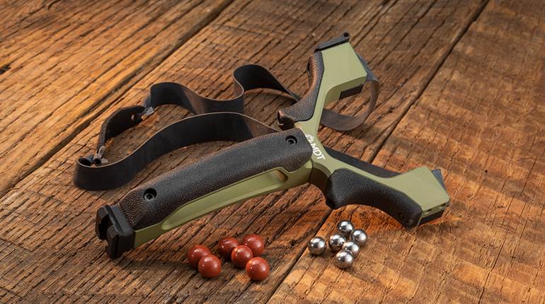 First Look: MDT Hand Cannon Slingshot | An Official Journal Of The NRA