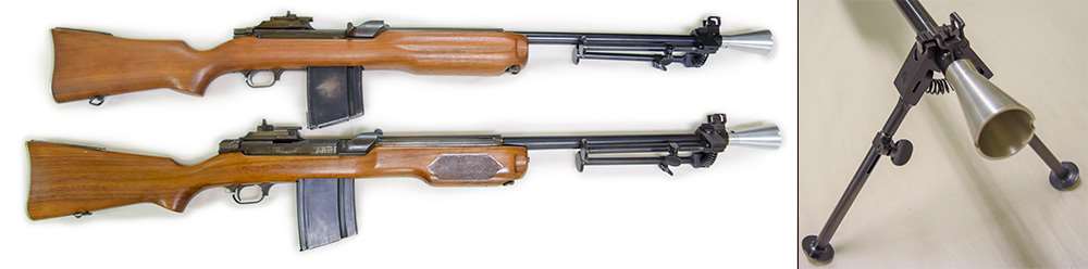 The Winchester Automatic Rifle features