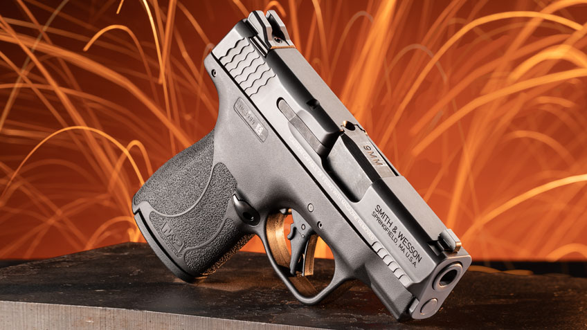 New Smith and Wesson M&P Case Double Pistol Handgun Range Bag Ammo BLACK SHIELD 