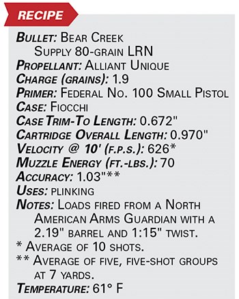 Practice Round specs