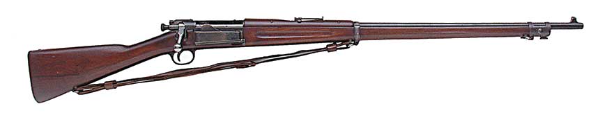 U.S. Model 1896 Krag-Jorgensen Rifle. uring the Spanish-American War, most Krag rifles available to regular infantry units were Model 1892s, although a small number of Model 1896 rifles were also on hand.