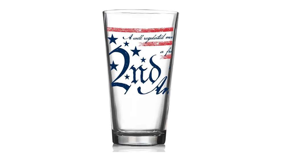 Sarco, Inc. 2nd Amendment Pint Glass
