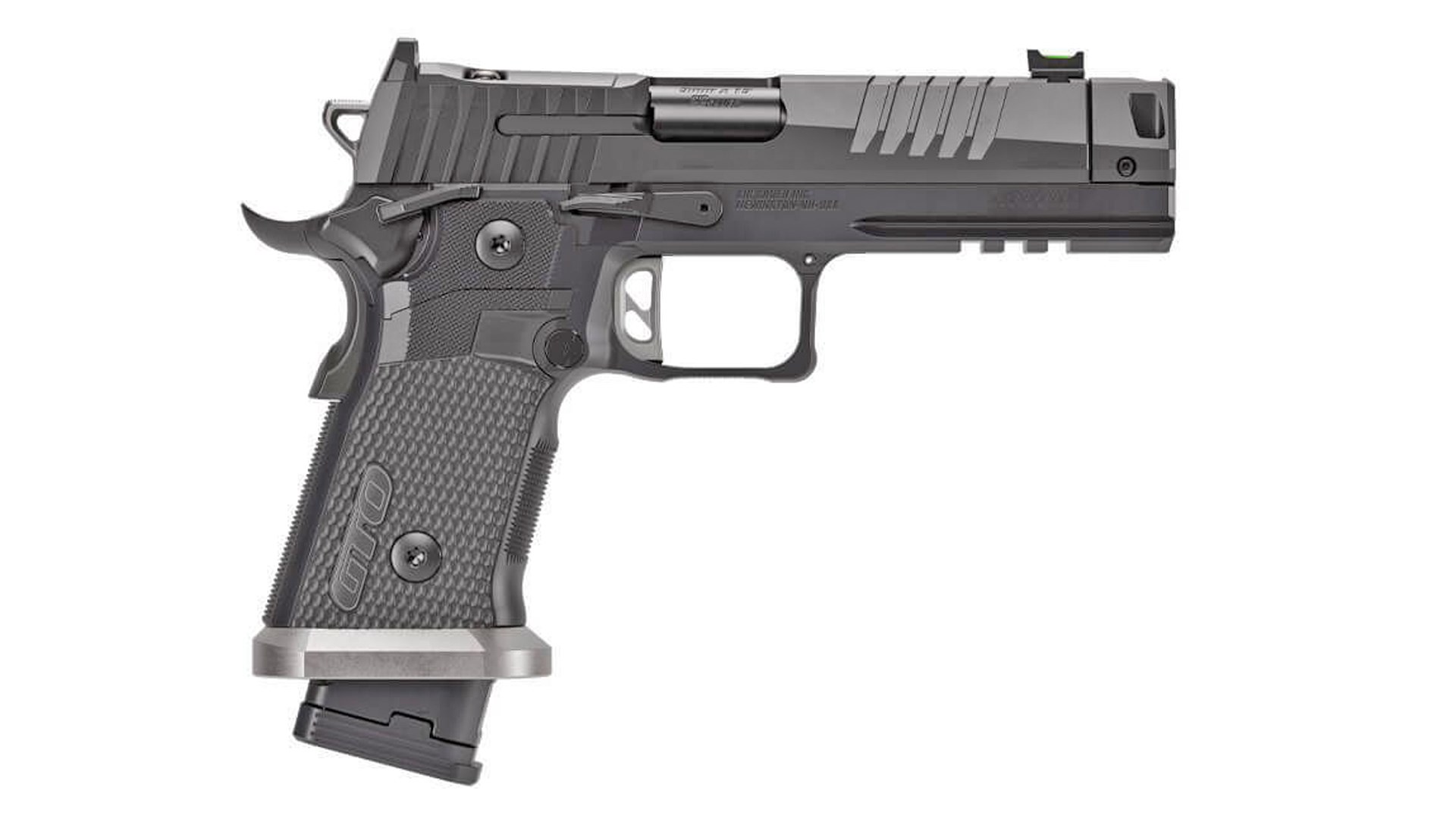Right side view of the SIG Sauer P211-GTO pistol.