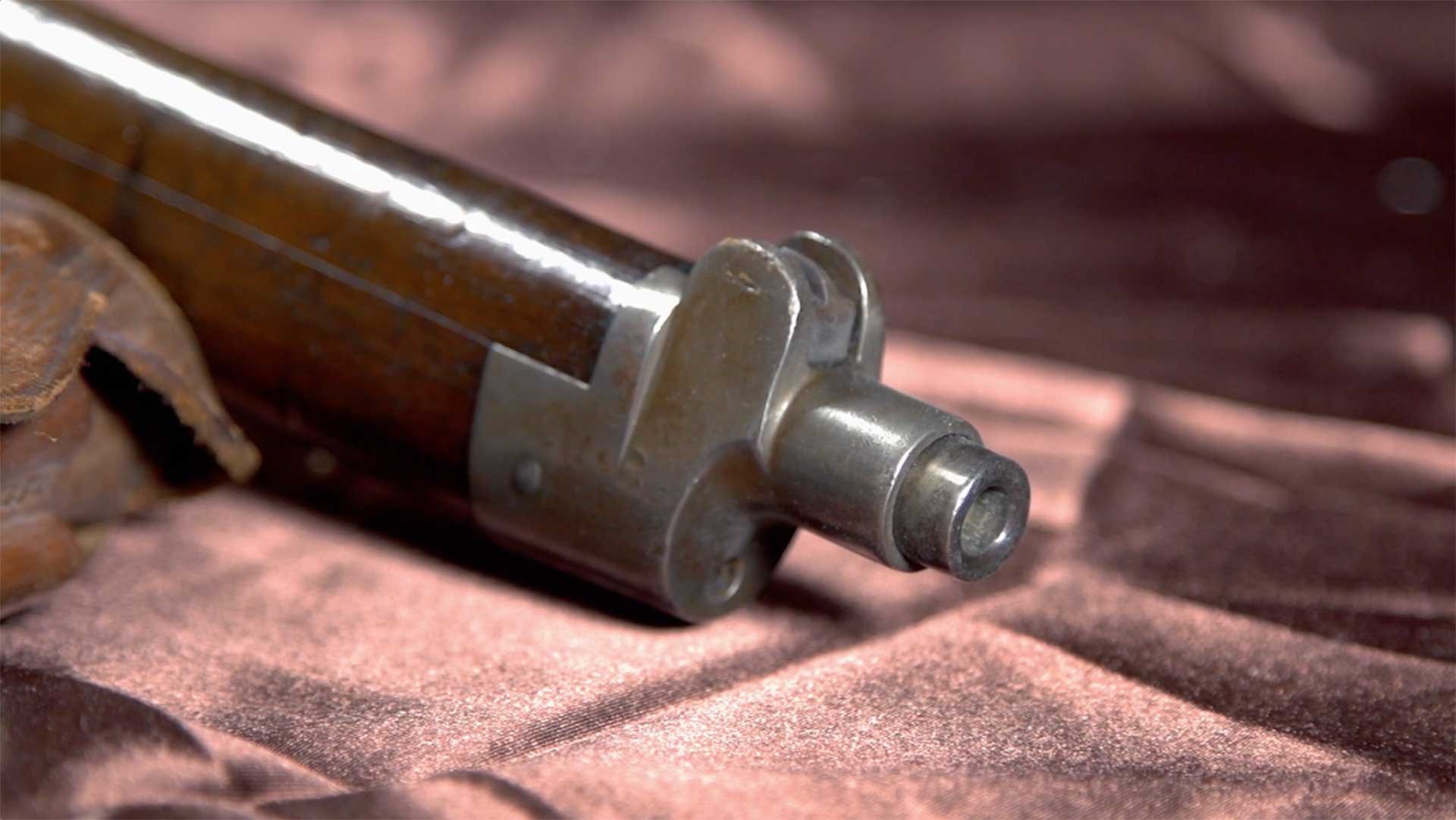 Nose cap of the Lee-Enfield carbine.