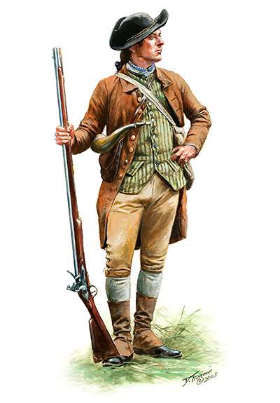 American militiamen