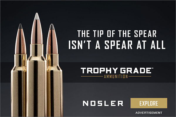 For Zero Doubt, Trust Nosler Trophy Grade Ammunition