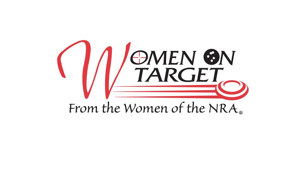 WOMEN ON TARGET logo text FROM THE WOMEN OF THE NRA