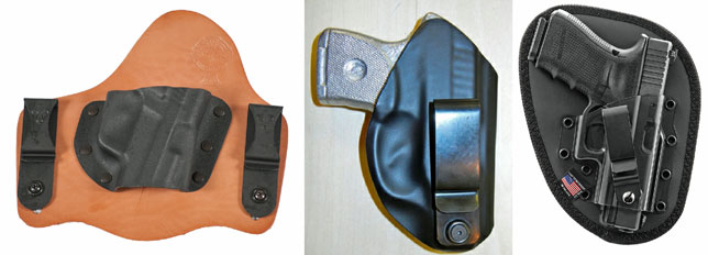 Strong Side Inside-The-Waistband (IWB) Holsters