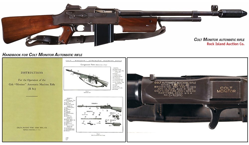 Colt Monitor automatic rifle
