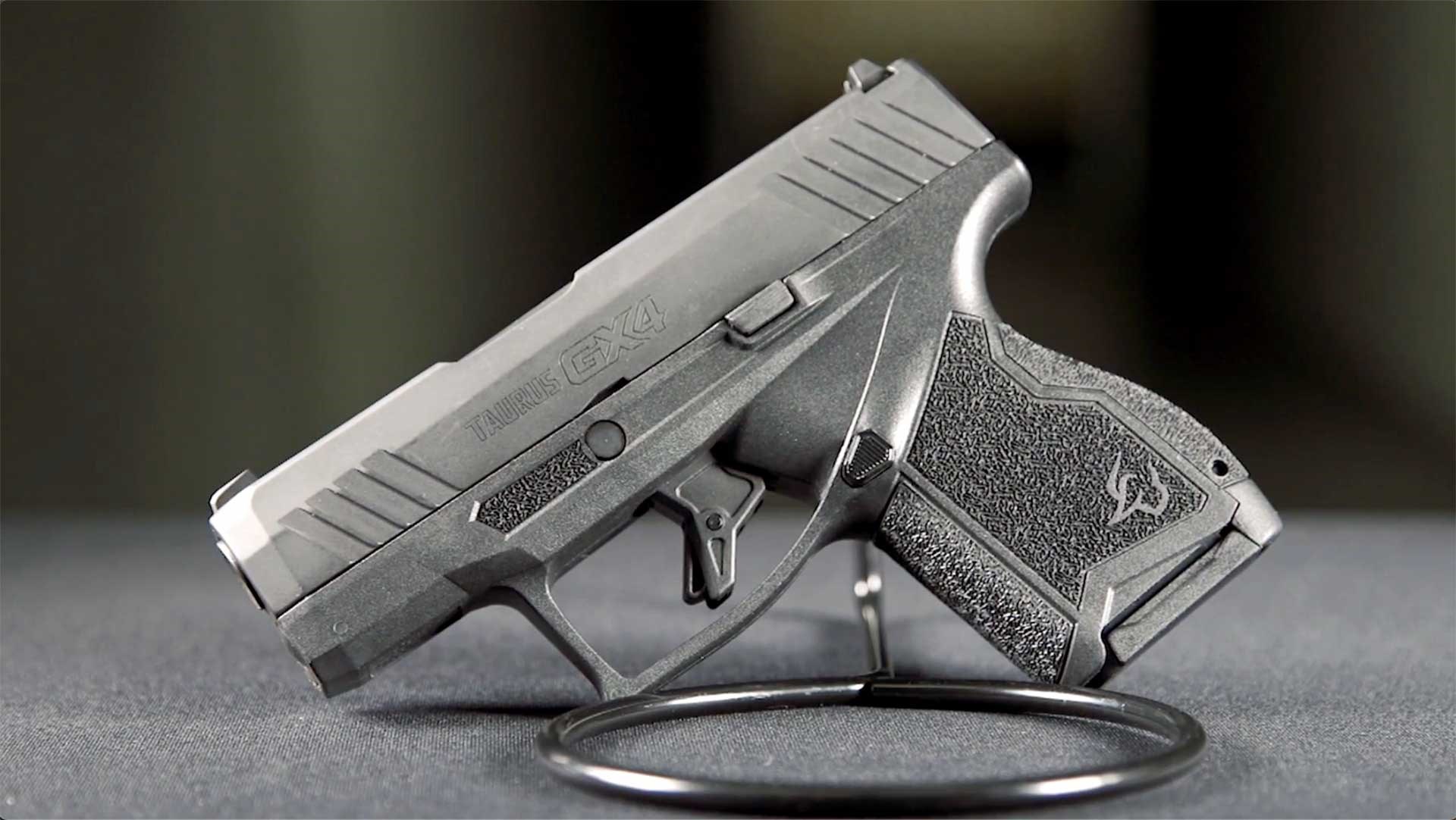 Left-side view of the Taurus GX4 concealed-carry pistol.