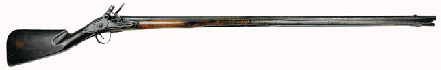 A Club Butt Country Fowler, c. 1715-1750