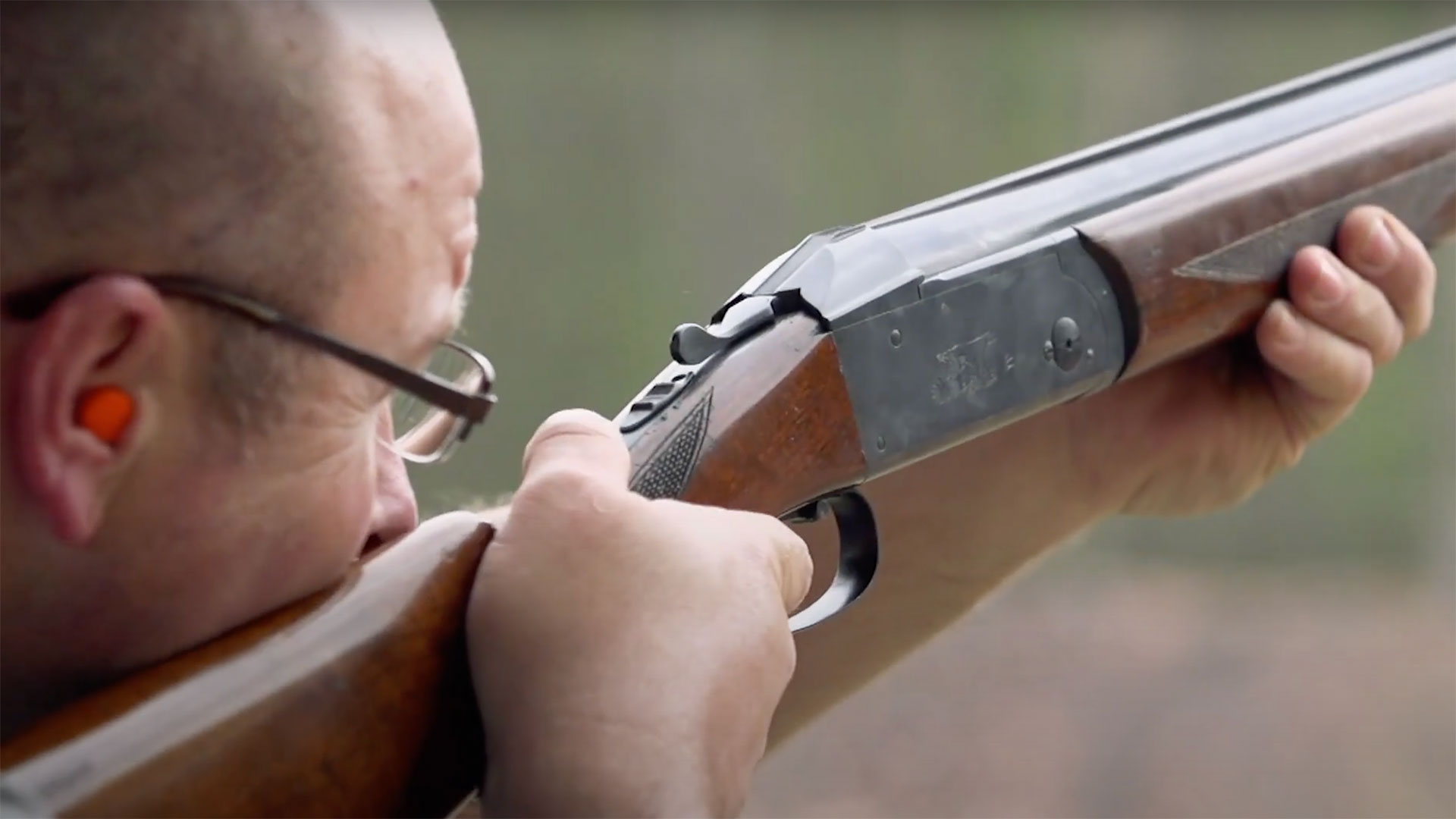 A Remington Model 32 on the range.