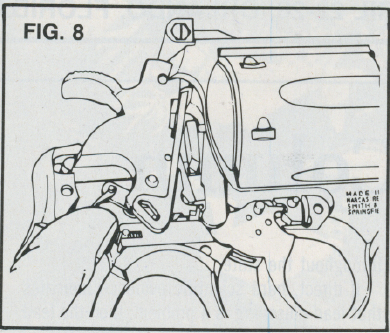 Figure 8 of the Smith and Wesson Model 29 Disassembly