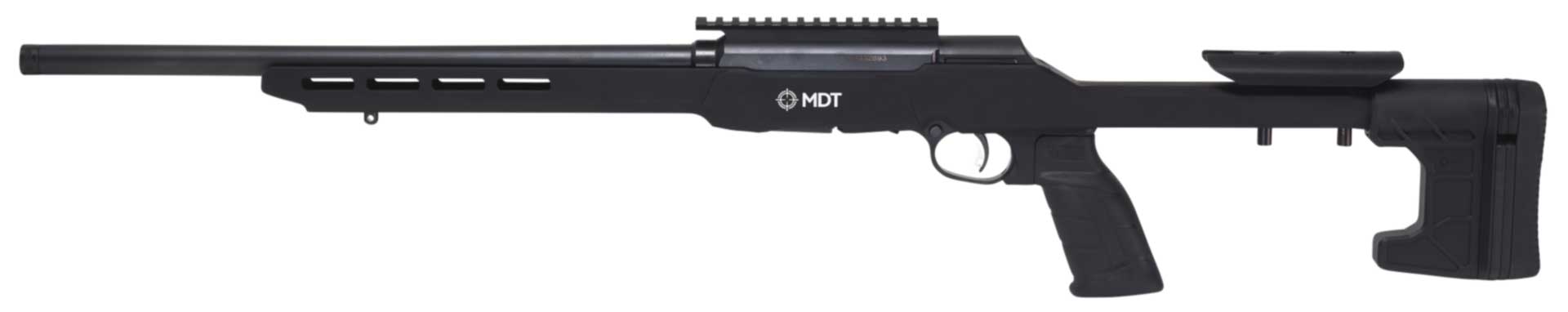 left-side view Savage Arms A22 Precision rifle carbin semi-autmatic gun