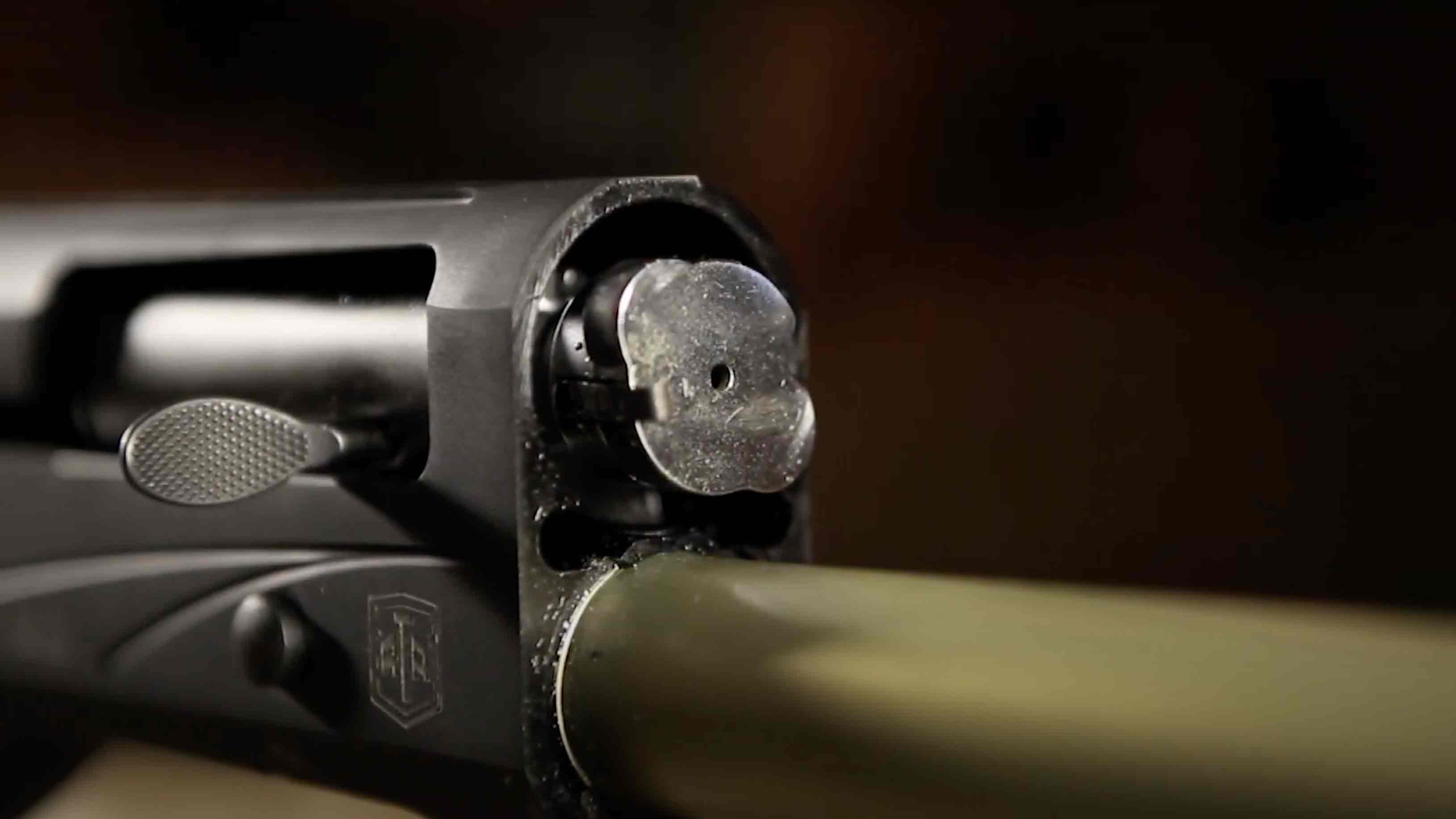A look at the dual locking-lug bolt on the ATA Arms NEO.