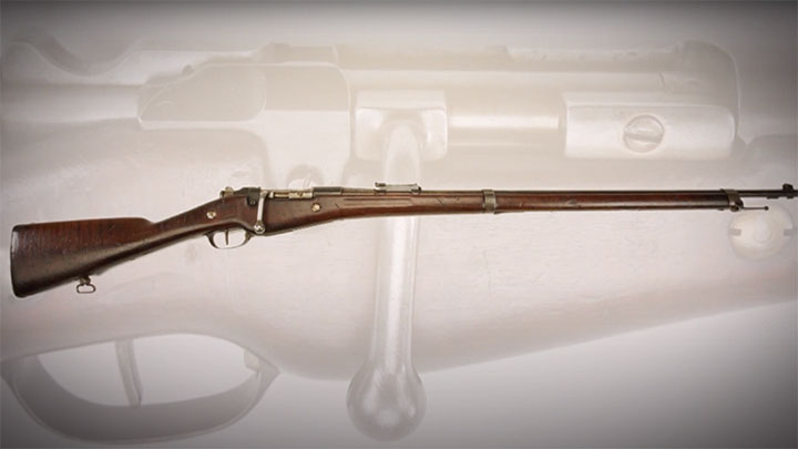 The French Model 1907/15 Berthier infantry rifle.